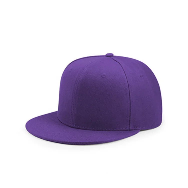 Snapback Cap,Flat Brim 5 Panel Cap 
