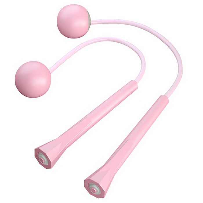 

2021 Hot Sales Factory Cheap Price Skipping Rope Kids Sports Equipment Colour for Gym Fitness Light Cross Unisex Customized, Pink,black,blue,brown