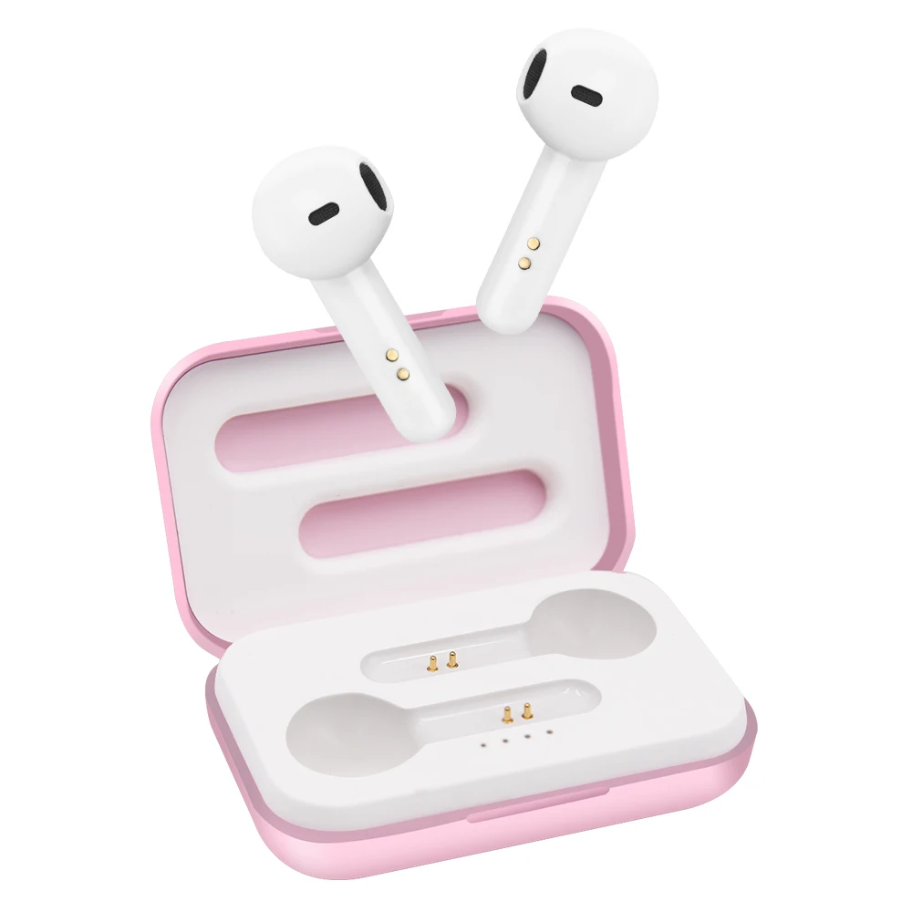 

Portable Mini TWS Earphone Best Headphones BT 5.0 TWS Wireless Earphones Sports TWS Earphone Wireless Earbuds for Iphone, Black/white/pink/blue