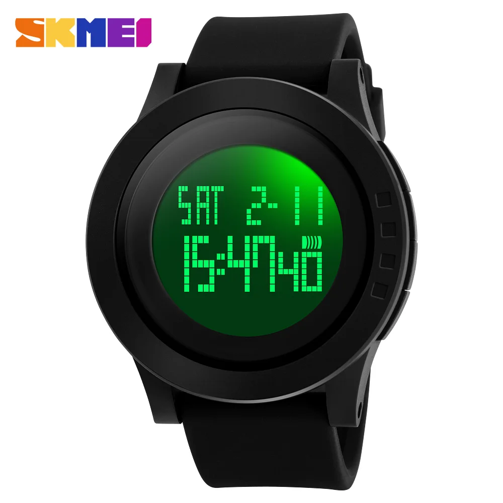 

Top sellers Online wholesale hot item sales Skmei 1142 funky silica strap men sport digital watches, Customized colors are available