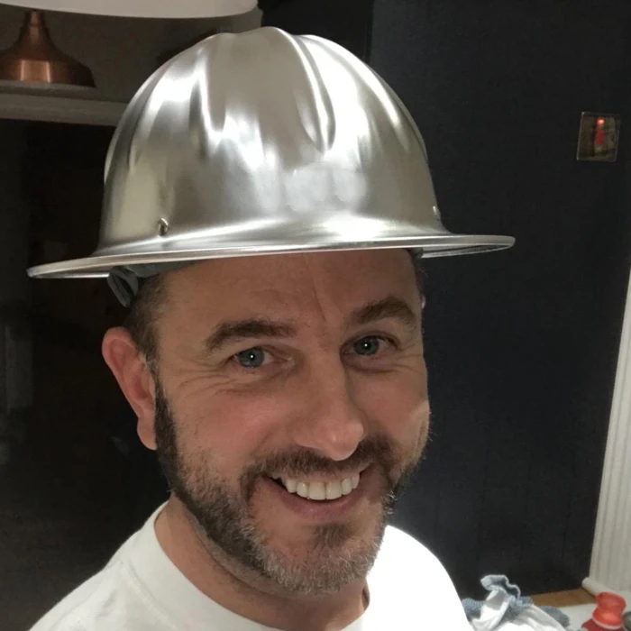 
Full brim aluminium hard hat construction safety helmet industrial lightweight cowboy hat helmet 
