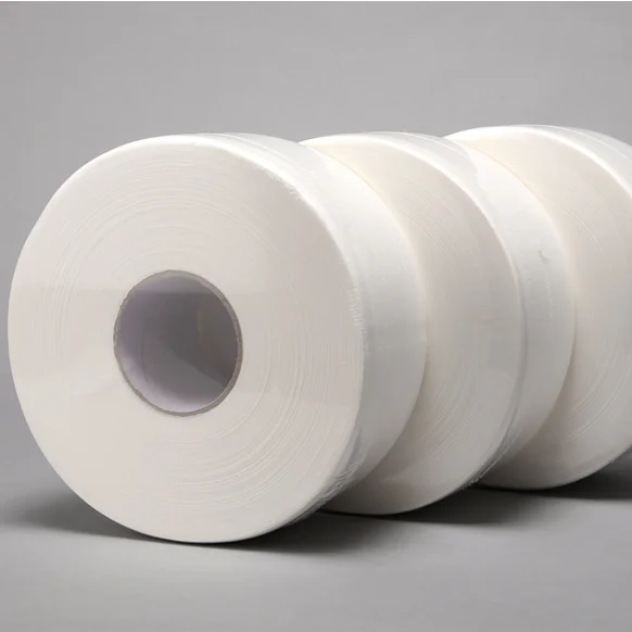 

4ply jumbo roll tissue paper Virgin Wood Pulp Toilet Paper hand towel paper, White