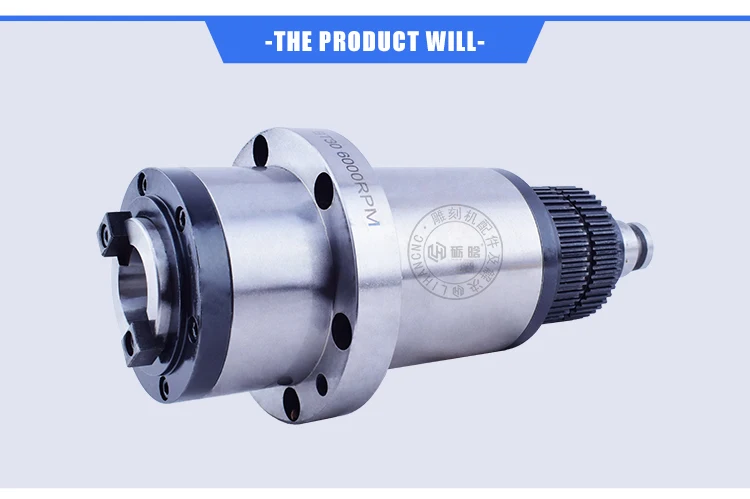 90mm BT30 belt drive spindle  milling machine spindle 