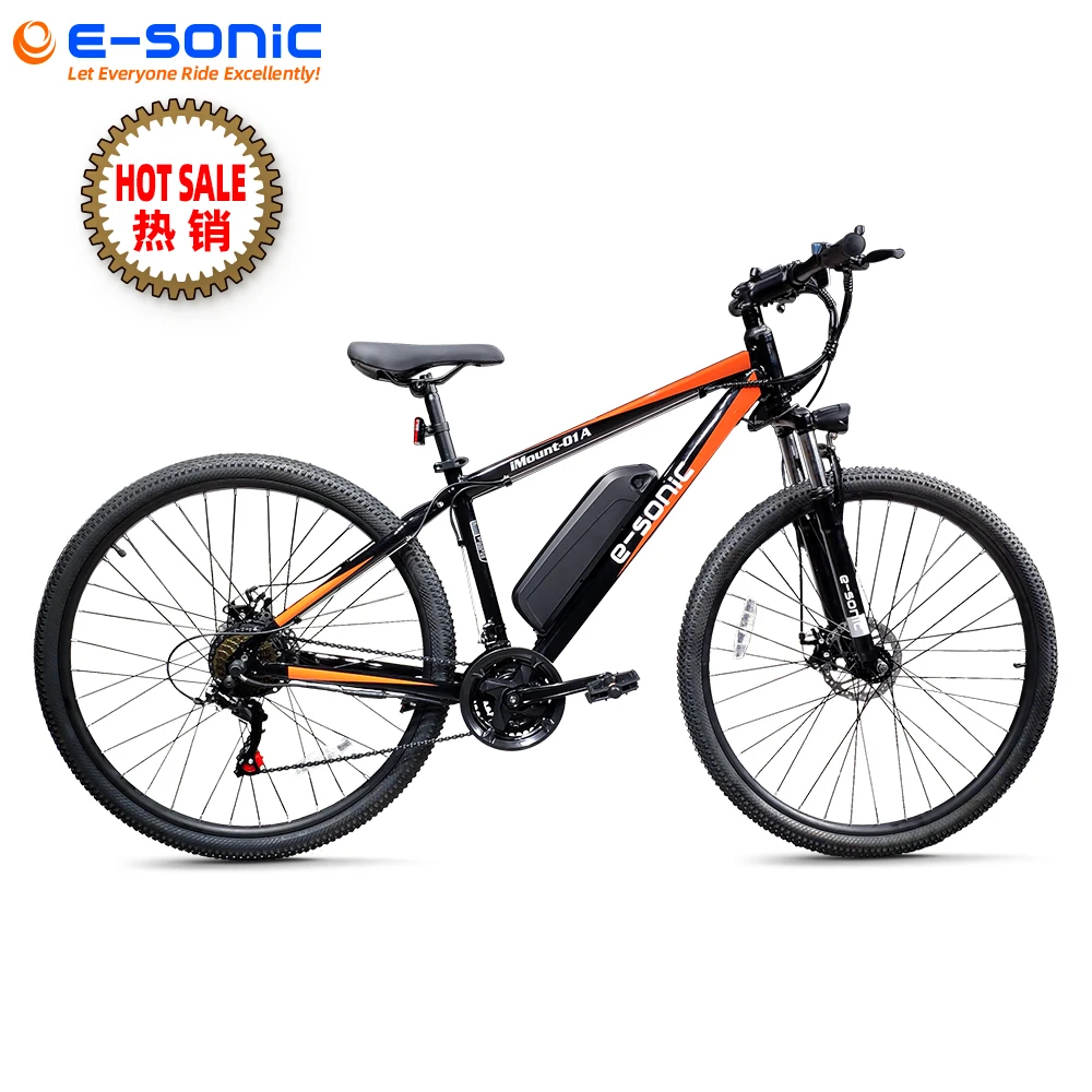 

Latest 29 inch mountain ebike with 21-speed e bike with front fork suspension electric bicycle for men