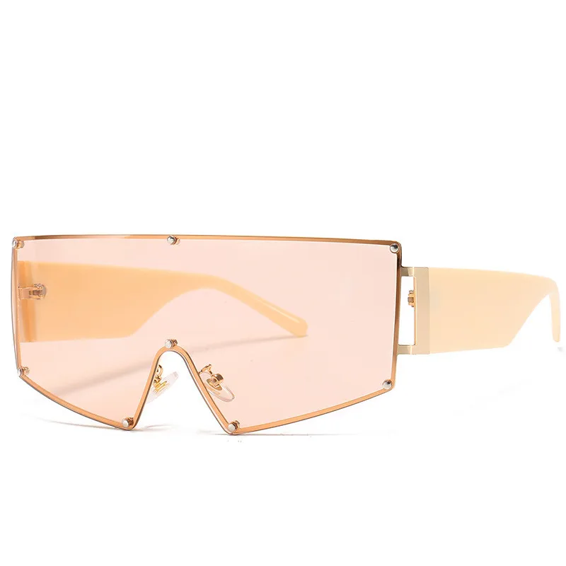 

Big Frame Custom Logo Pink Square China High Quality Wholesale Sunglasses Ladies