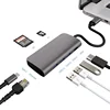Multi Function Usb 3.0 Gen 1 Type-c Hub With Rj45,Hdmi 4k,Usb3.0,Sd And Tf Card Reader