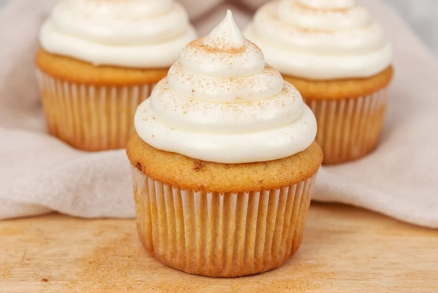Professional baker measuring cinnamon for cupcakes recipe with precise measurements