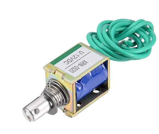 
Micro DC push pull electromagnet XRN 0520T 12V 24V jog brake 