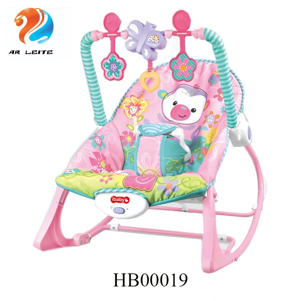 pink baby bouncer chair