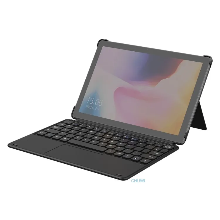 

New Arrivals CHUWI 2 in 1 Magnetic Suction Tablet Keyboard Protective Case with Holder Mechanical Keyboard for Hi10 Go Tablet PC
