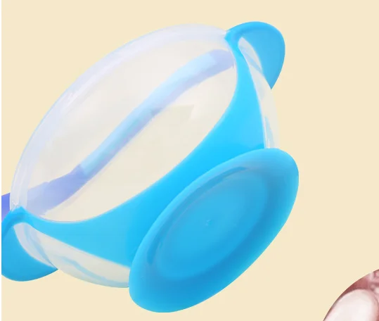 

wholesale fashion silicon Baby product good price promotion baby sucker suction feeding bowl