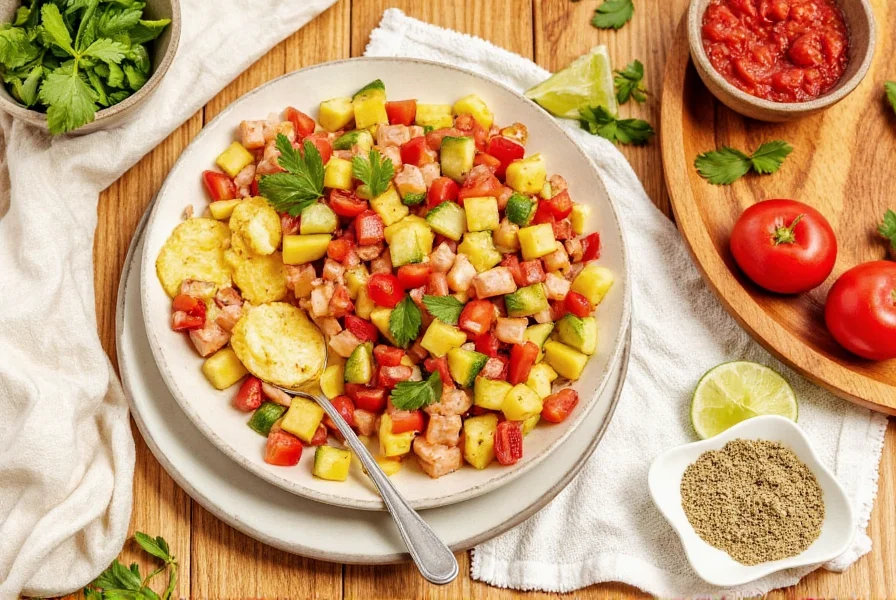Salmon and pineapple salsa
