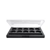 Empty Round 10 Pans Eye Shadow Makeup Palette with Brush Space