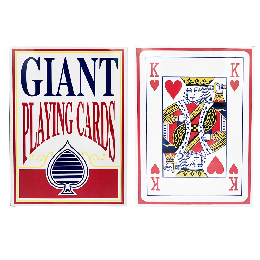 Toy Time Jumbo 8x11 Deck of Playing Cards