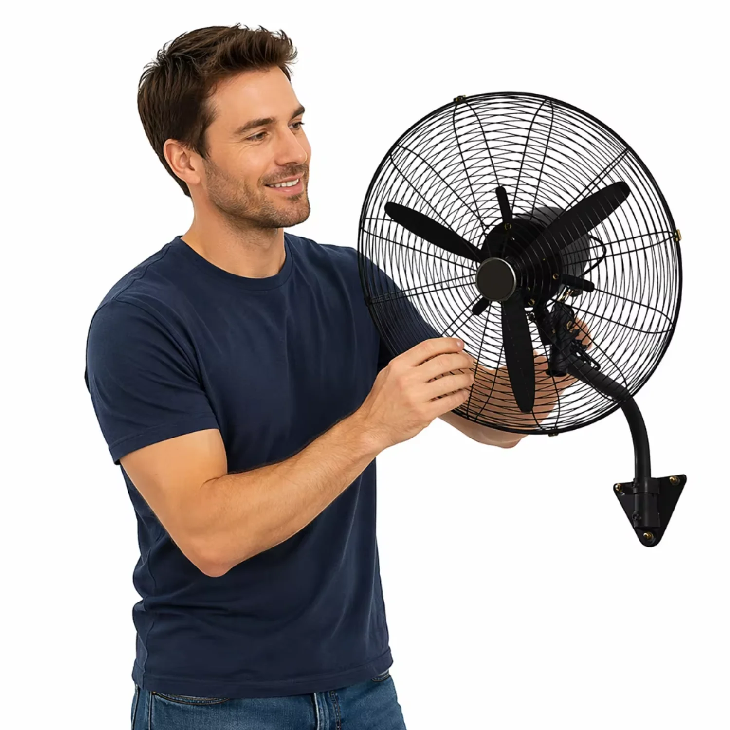 Ventilation Wall Fan, 95, Metal - detail 2