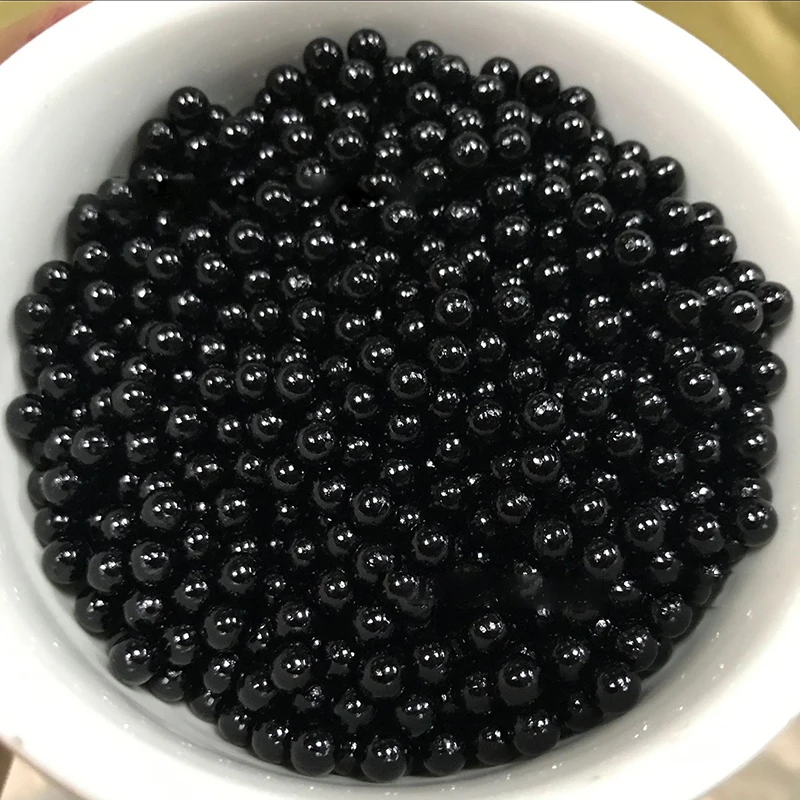 

Wholesale black  ABS plastic loose pearl beads for Jewelry making