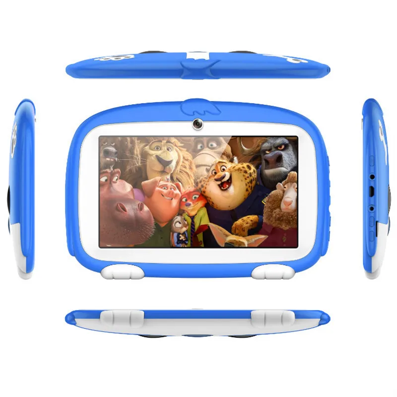 

New Children's Learning Education machine Tablet PC best gift for Kids 7inch HD with Silicone Case cover