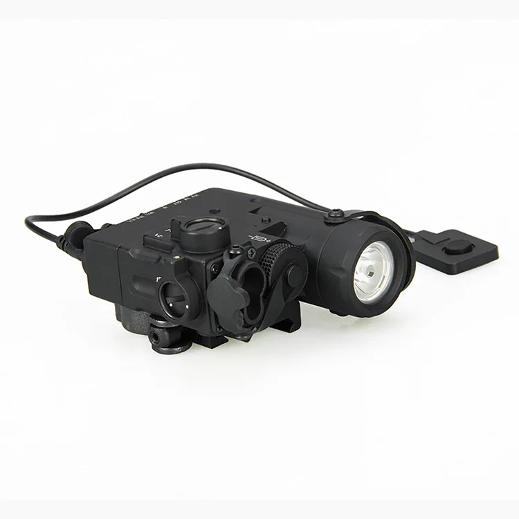 

Optical DBAL D2 red laser rifle gun flashlight for night shooting, Black