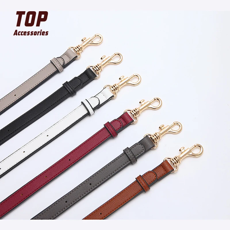 

High Quality Accessories for Leather Bags Adjustable Leather Handle Straps
