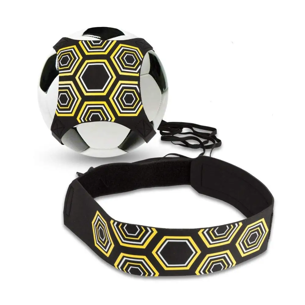Football Kick Trainer Soccer Training Belt Soccer Kick Ball Hands Free Solo Practice Training Throw Football Practice Training