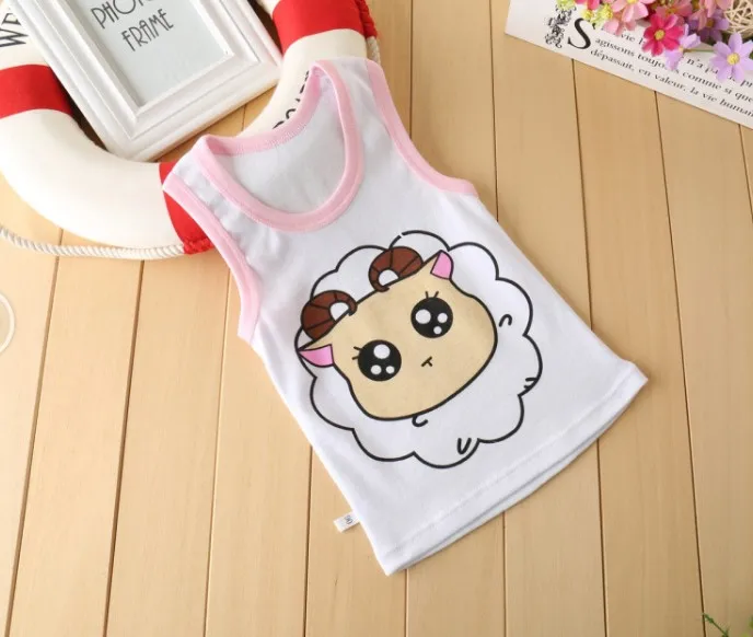 
Cotton Tees New Summer Baby Vest Kids Underwear 