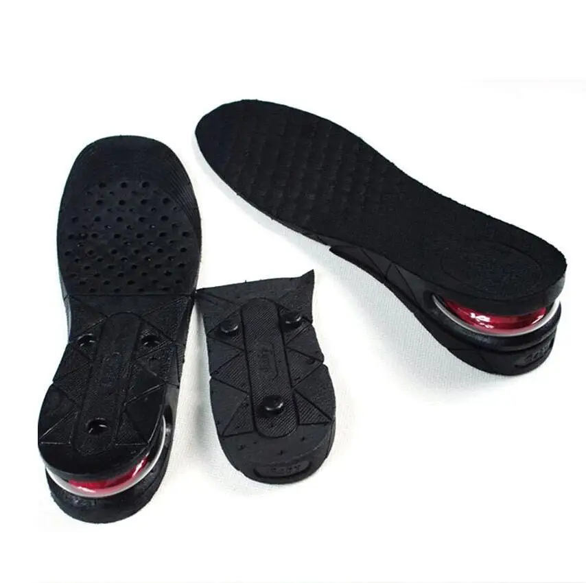 

Full Length Adjustable PVC Two Layers Shoe Insert Shoe Lifts for Men Height Increasing Insoles