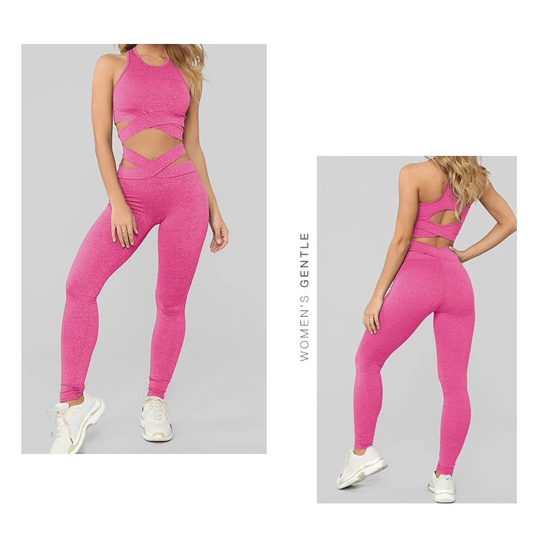 

Women Activewear Leggings sports Clothes Fitness Yoga Wear Seamless Yoga Outfit