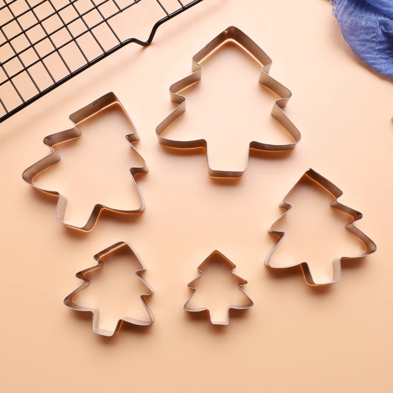 

Biscuit Mold Christmas Tree Stainless Steel Cookie Cutter