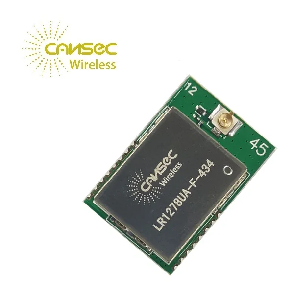 Cansec Wireless LR1278UA-F SEMTECH SX1278 IMLTRT 434M/470M/868M/915M smart home IoT Solution Long Range Sub-1 GHz LoRa Module - ANKUX.COM
