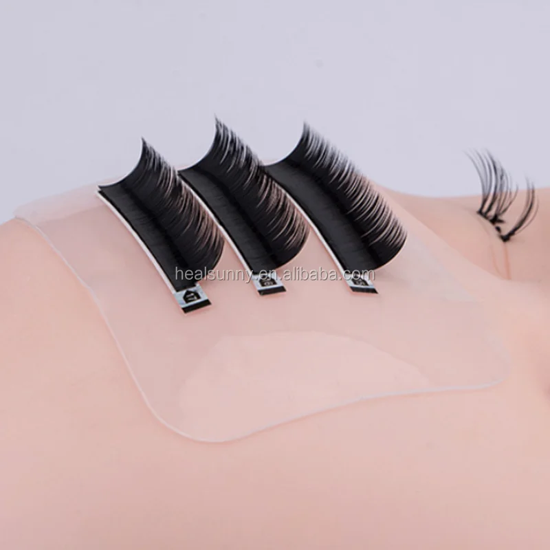 

Individual Eyelash Holder Silicone Lash Holder Pad For Silk Lash, Transparent
