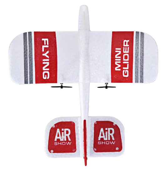 

Hot Selling HOSHI KF606 Mini Airplane RC Glider EPP Foam Remote Control Racing Aircraft RTF Model Toys For Kids Christmas Gifts, White