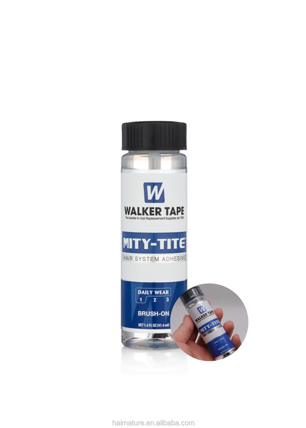 1.4oz Walker Mitytite Wig Bold Hold Glue Hair System Adhesive Soft