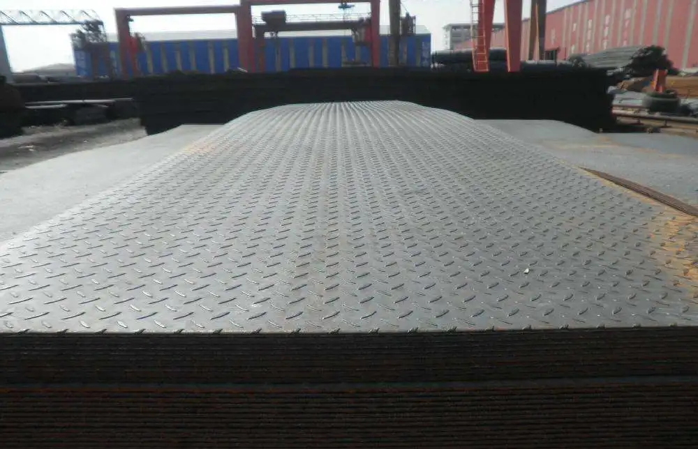 JIS Hot Rolled Checkered Steel Plate for Metal construction