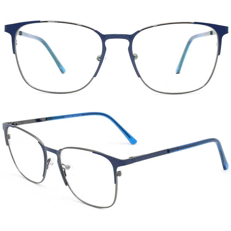 Europe Eyeglasses Frames Classic Metal Optical Fashion Women Eye