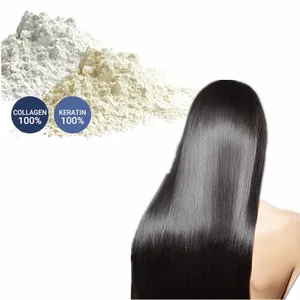 

Sowsmile 100% Keratin and 100% collagen natural hair Scalp care vitamins treatment perfect mix powder BCCA for fill up