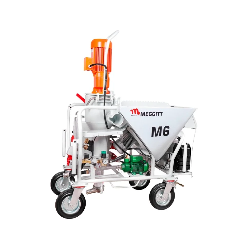 

M6 Multifunctional plaster mortar spraying machine/automatic wall plastering machine