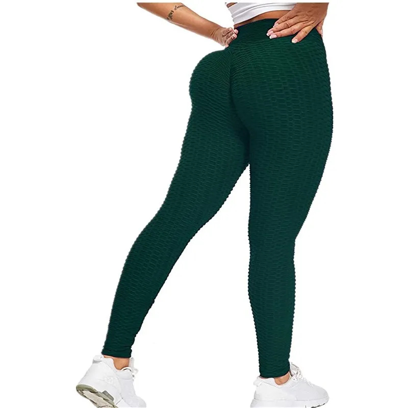 

2021 NEW weight loss fitness swag women butt lifting yoga pants high waist belly control foam yoga leggings for women, Customized colors