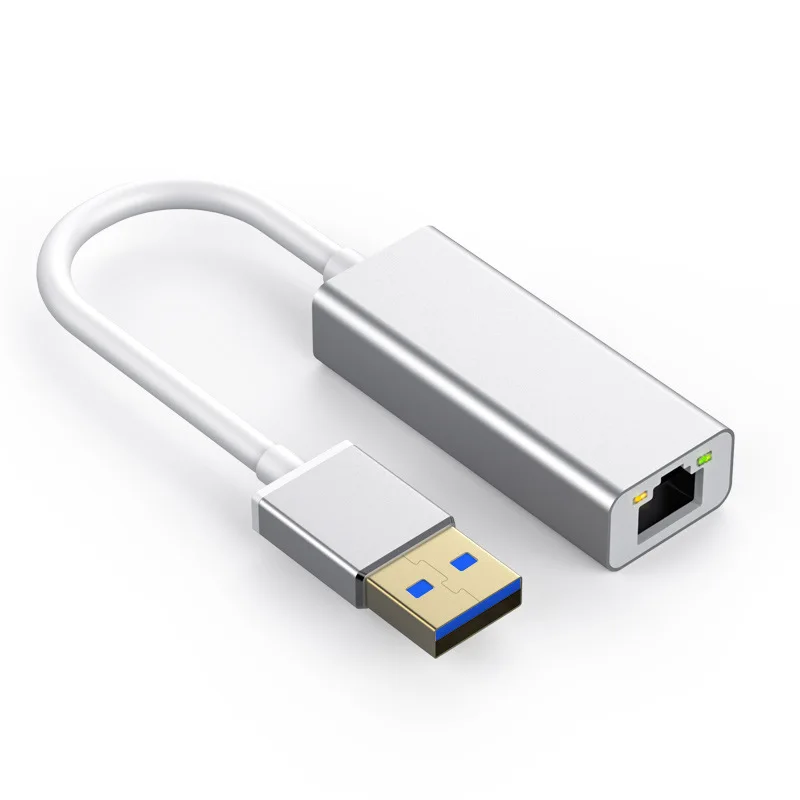 

High quality Metal material usb 3.0 to RJ45 1000M Lan Ethernet converter