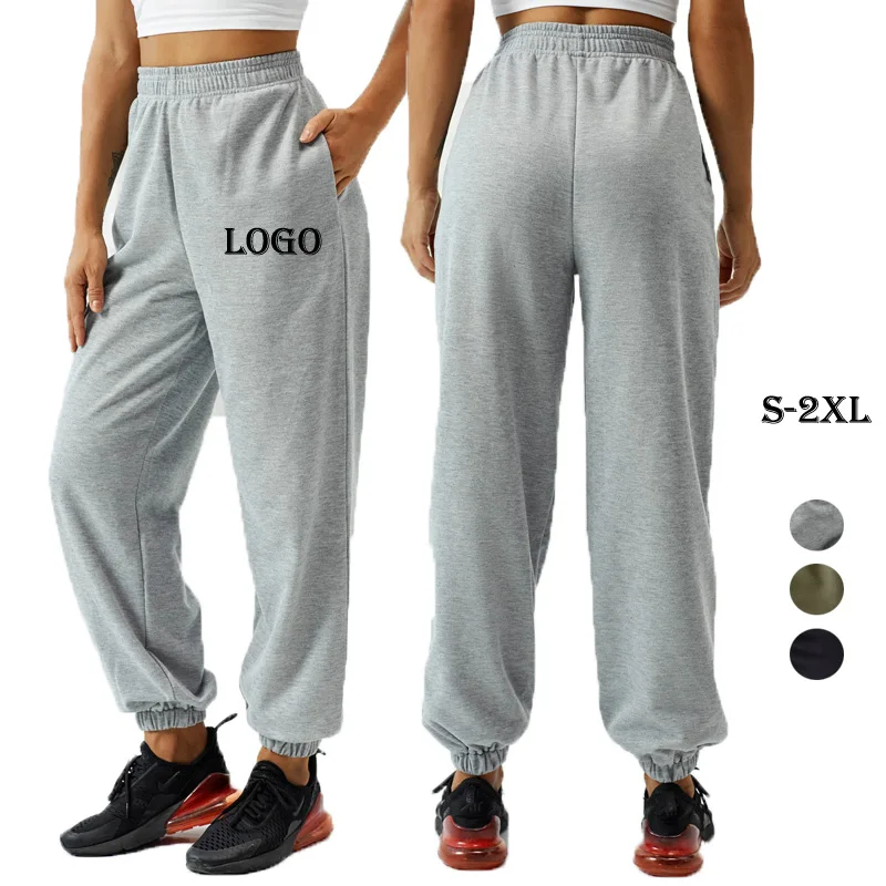 

Wholesale Cheap Trousers Leggings Cargo Joggers Pants Side Pocket Stacked Sweatpants Women Sweat Pants