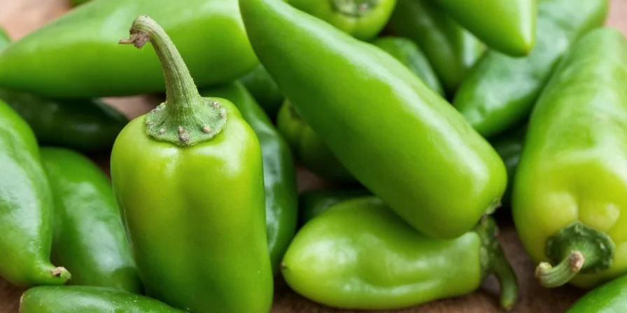 Serrano pepper plant growing in a garden