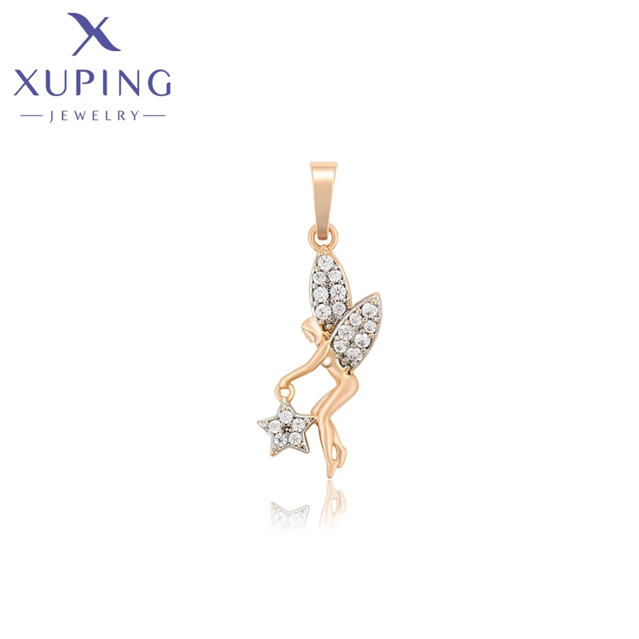 

A00913720 xuping jewelry Fashion creative character pendant multicolor elegant luxury simple women daily fine jewelry pendant