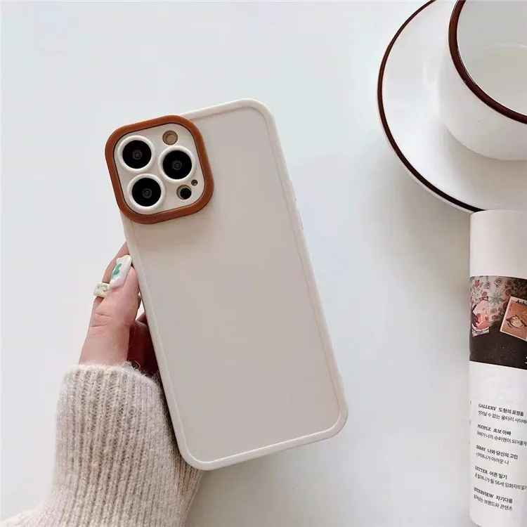 

High Quality Soft TPU Cell Phone case Camera Lens protection Mobile Phone Cases for iPhone 13 12 11 pro max 8 7 plus phone case, White, black, blue, pink, green, red, light blue, brown