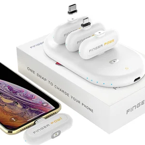 Original Finger Pow 2.0 Magnetic Portable Power Bank