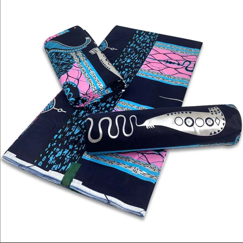 

bright golden Ankara African wax prints fabric SMD255HGW11-SMD255HGW20