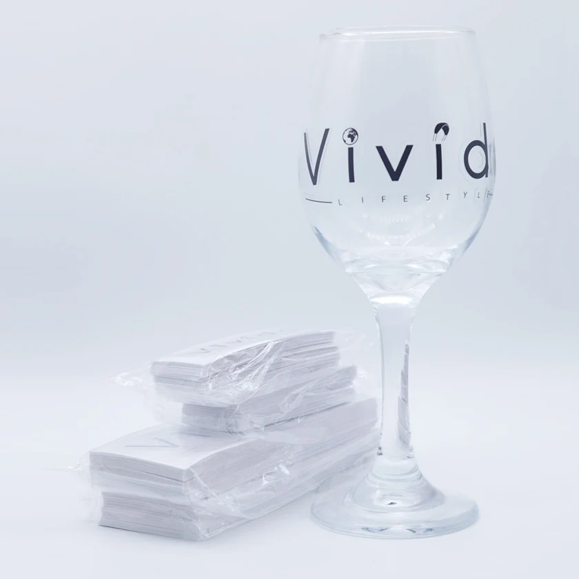 
Custom Brand Name Logo Printed Vinyl Transfer Sticker Printing 
