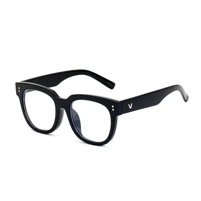 

2021 new optical glasses thick frame men and women prescription glasses frame anti-blue optical glasses, Custom colors