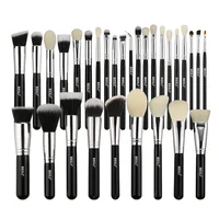 

BEILI USA FREE SHIPPING VERY POPULAR Makeup Brush set 30PCS Black Foundation Powder Eyeliner Blending Makeup Brushes Set