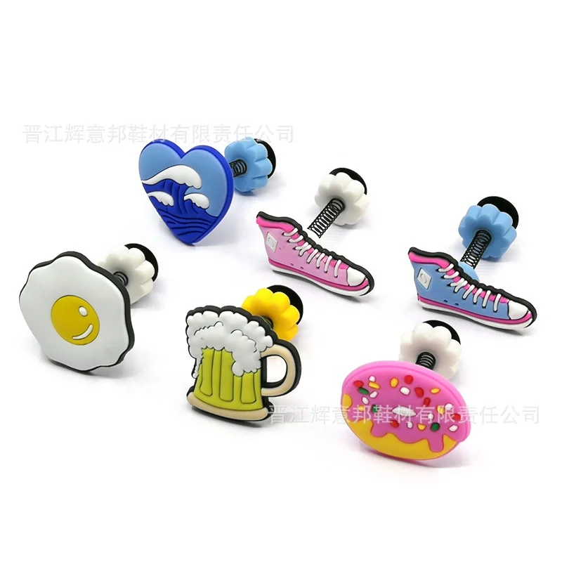 

Fashion PVC cartoon personality creative spring beach garden shoes decoration charm accessories