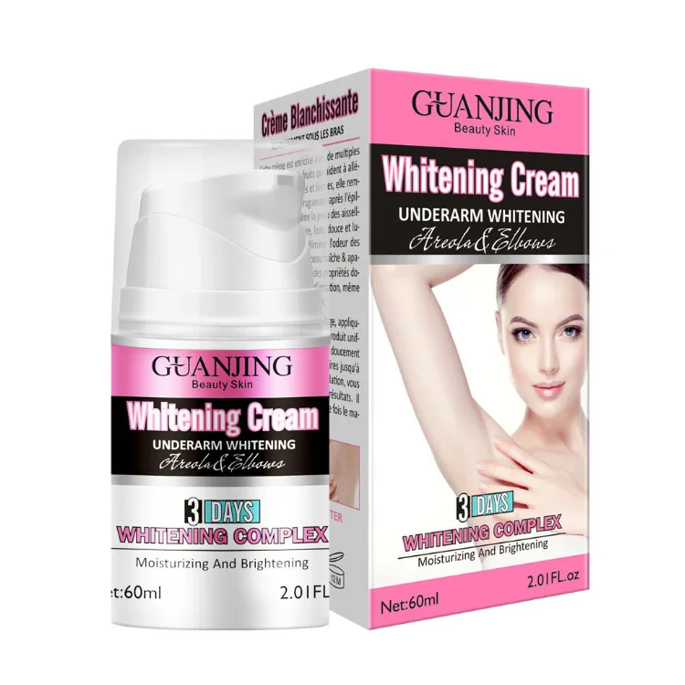 

Most Popular High Quality Moisturizing Brightening Body Armpit Underarm Whitening Cream, White color