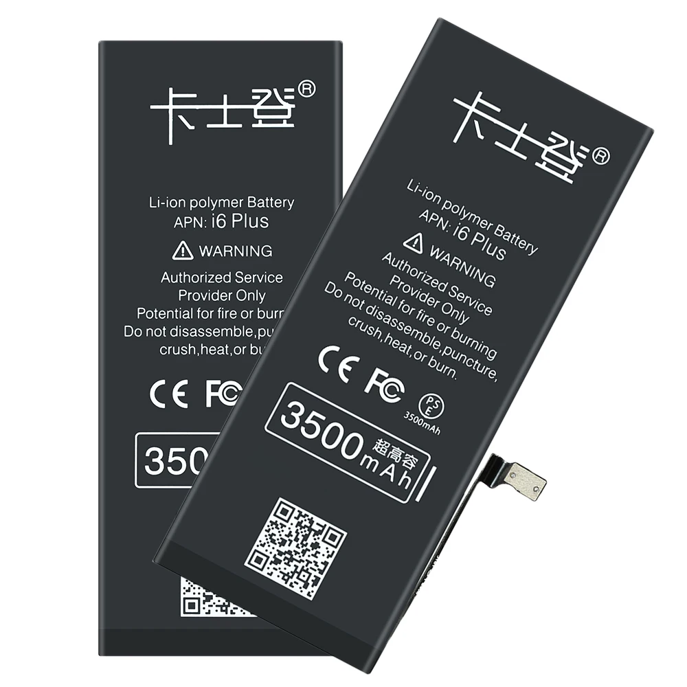 

Smart phone battery For Iphone 6 6s 6p 6sp 7 7p 8 8p Plus X Xr Xs Max 11 Pro replacement rechargeable battery